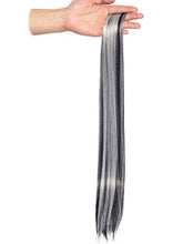 Load image into Gallery viewer, 3-5 Days Delivery 7Pcs 16 Clips 23-24 Inch Thick Curly Straight Full Head Clip in on Double Weft Hair Extensions 25 Colors