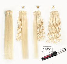 Load image into Gallery viewer, 14&quot;Remy Human Hair Clip in Extensions for Women Thick to Ends Dark Brown(#2) 6Pieces 70grams/2.45oz