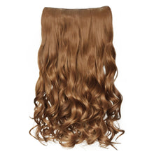 Load image into Gallery viewer, Full Head Curly Wave Clips in on Synthetic Hair Extensions.