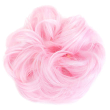 Load image into Gallery viewer, Hair Bun Extensions Wavy Curly Messy Donut Chignons Hair Piece Wig Hairpiece