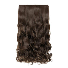 Load image into Gallery viewer, Full Head Curly Wave Clips in on Synthetic Hair Extensions.