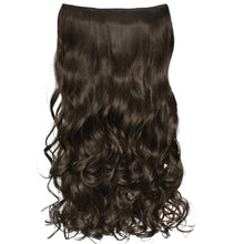 Load image into Gallery viewer, Full Head Curly Wave Clips in on Synthetic Hair Extensions.