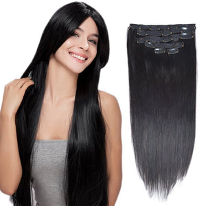 14"Remy Human Hair Clip in Extensions