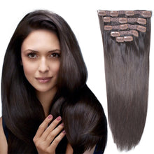 Load image into Gallery viewer, 14&quot;Remy Human Hair Clip in Extensions