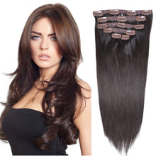 Load image into Gallery viewer, 14&quot;Remy Human Hair Clip in Extensions